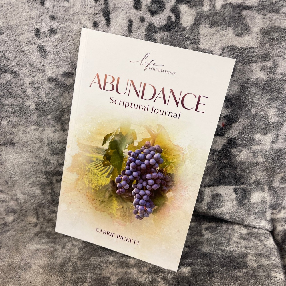 Charis Bible College Carrie Pickett Abundance Scriptural Journal Life Foundation
